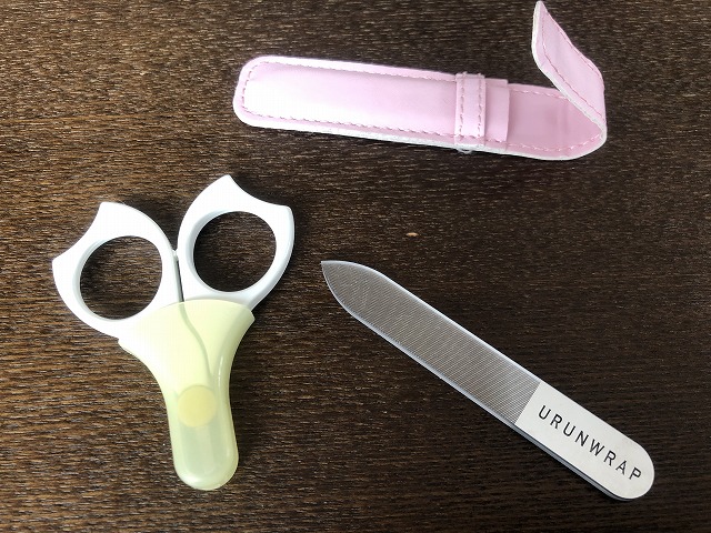 赤ちゃんの爪切り道具