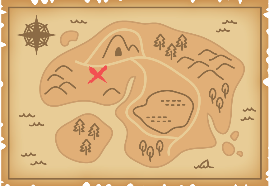 宝の地図