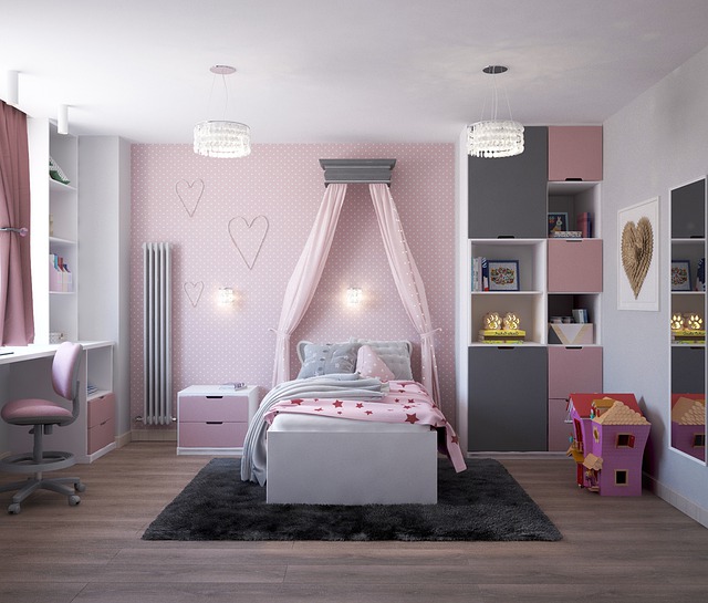 子供の寝室